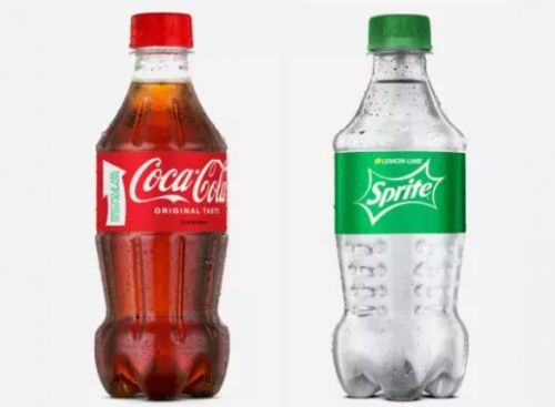 Coca-Cola lança sua primeira garrafa feita de plástico 100% reciclado