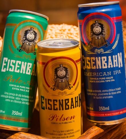 Eisenbahn lança American IPA e Pale Ale em latas